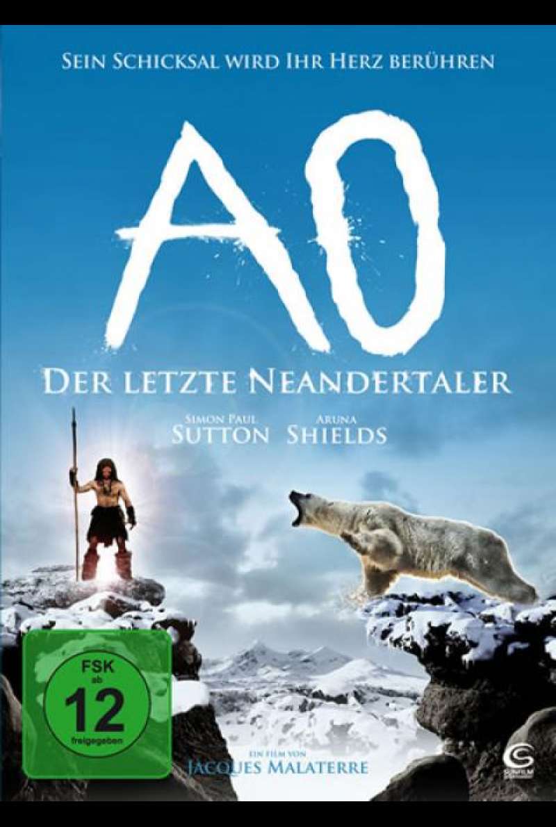 AO - Der letzte Neandertaler - DVD-Cover