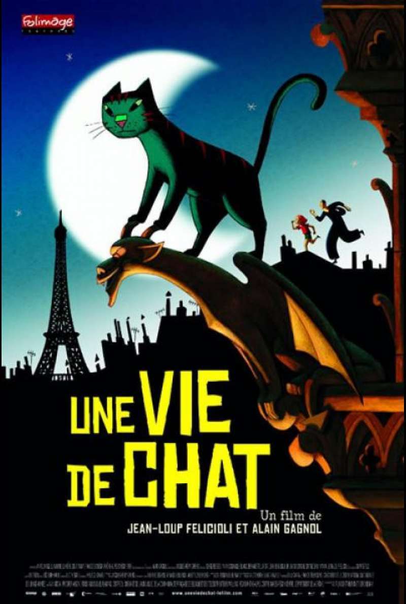 Une vie de chat - Filmplakat (FR)