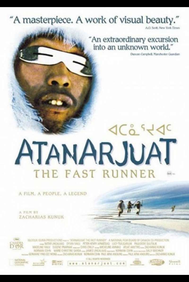 Atanarjuat - Die Legende vom schnellen Läufer - US-Filmplakat