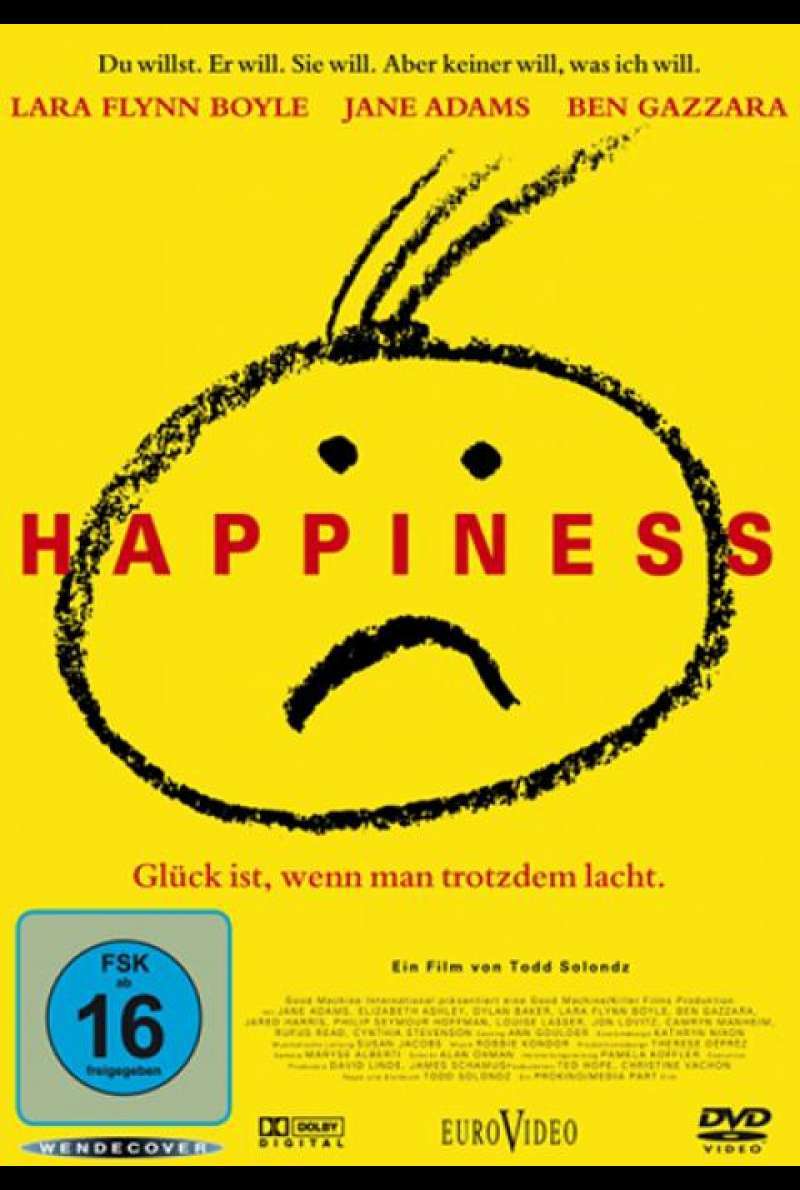 Happiness von Todd Solondz - DVD-Cover