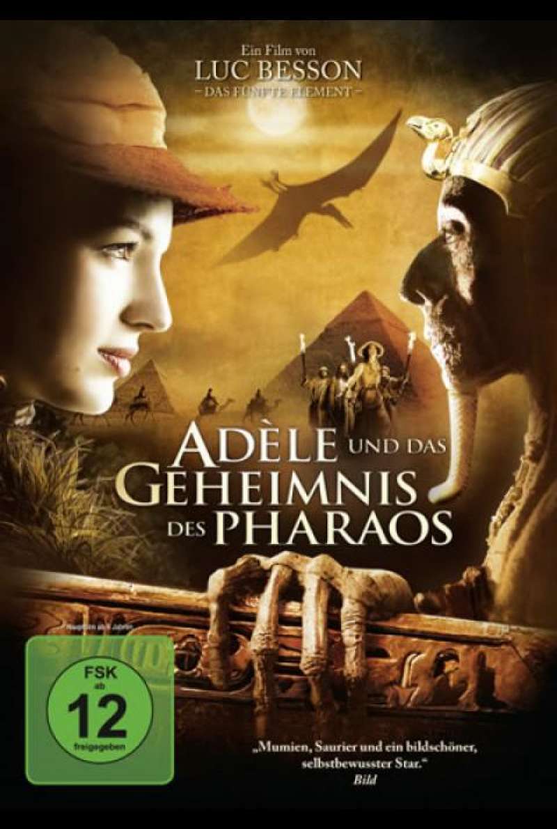 Adèle und das Geheimnis des Pharaos - DVD-Cover