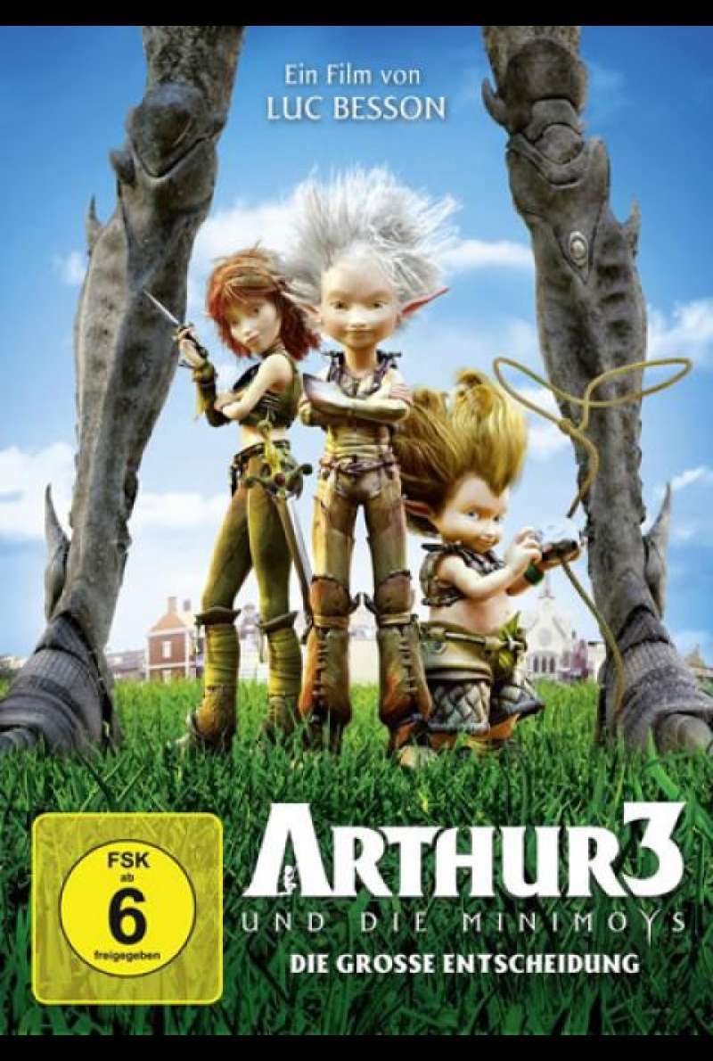 Arthur und die Minimoys 3 - Die große Entscheidung - DVD-Cover