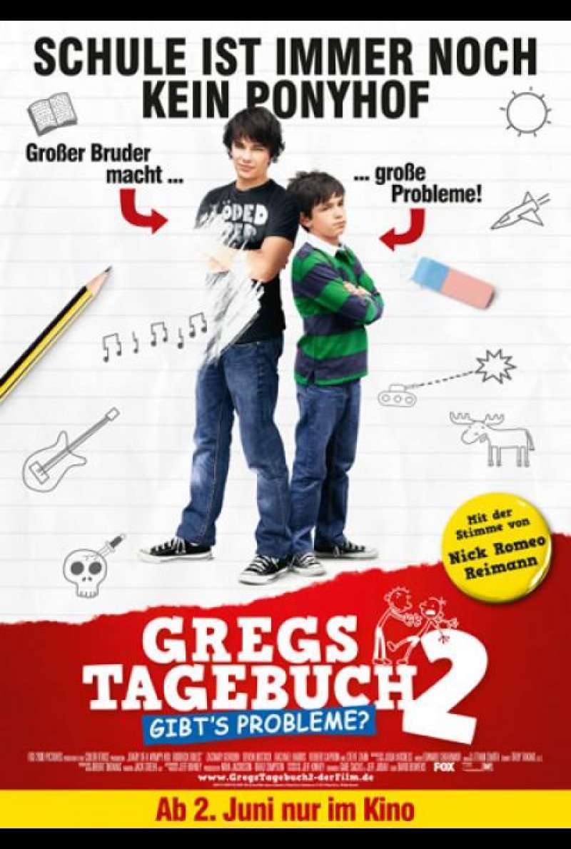 Gregs Tagebuch 2: Gibt's Probleme - Filmplakat