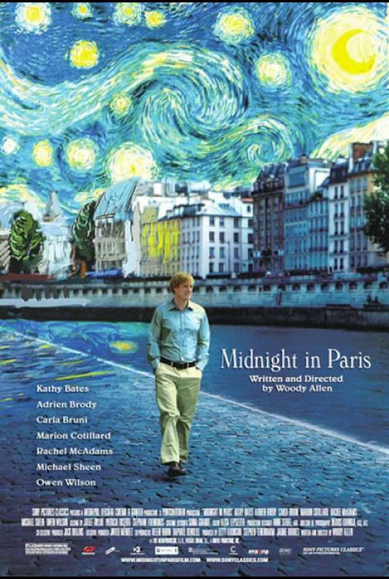 Midnight in Paris - Filmplakat