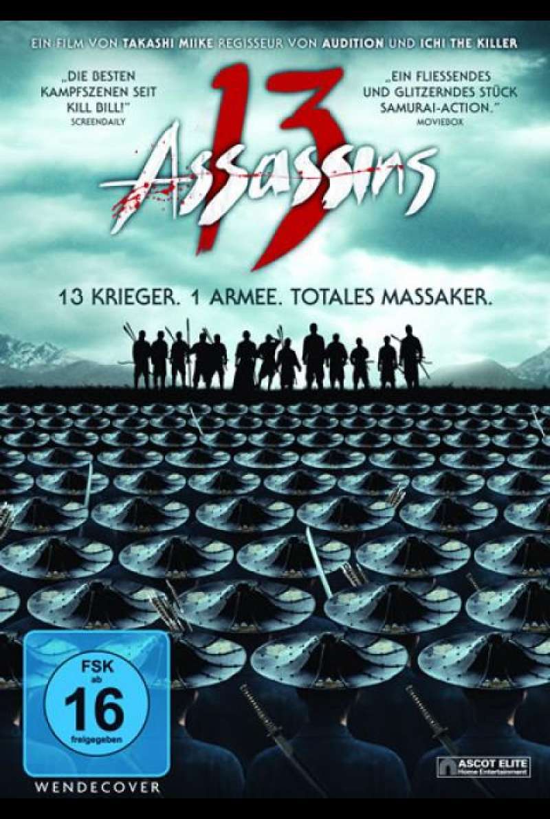 13 Assassins - DVD-Cover