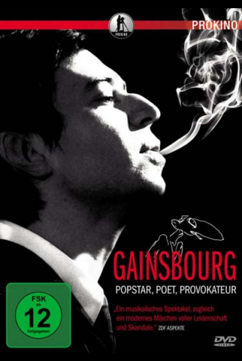 Gainsbourg - Popstar, Poet, Provokateur - DVD-Cover