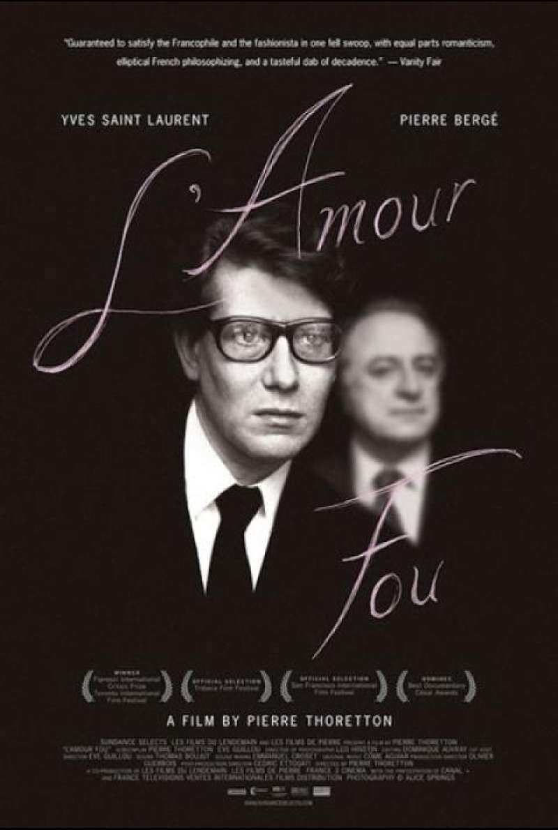 L'amour fou - Filmplakat (US)