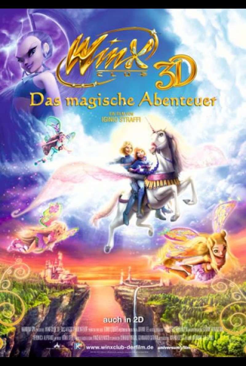 Winx Club 3D - Das Magische Abenteuer - Filmplakat