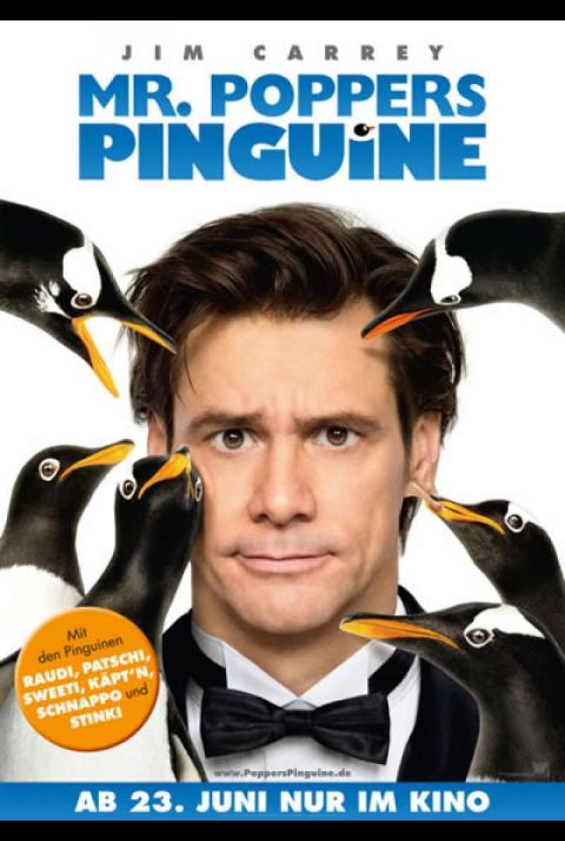 Mr. Poppers Pinguine - Filmplakat