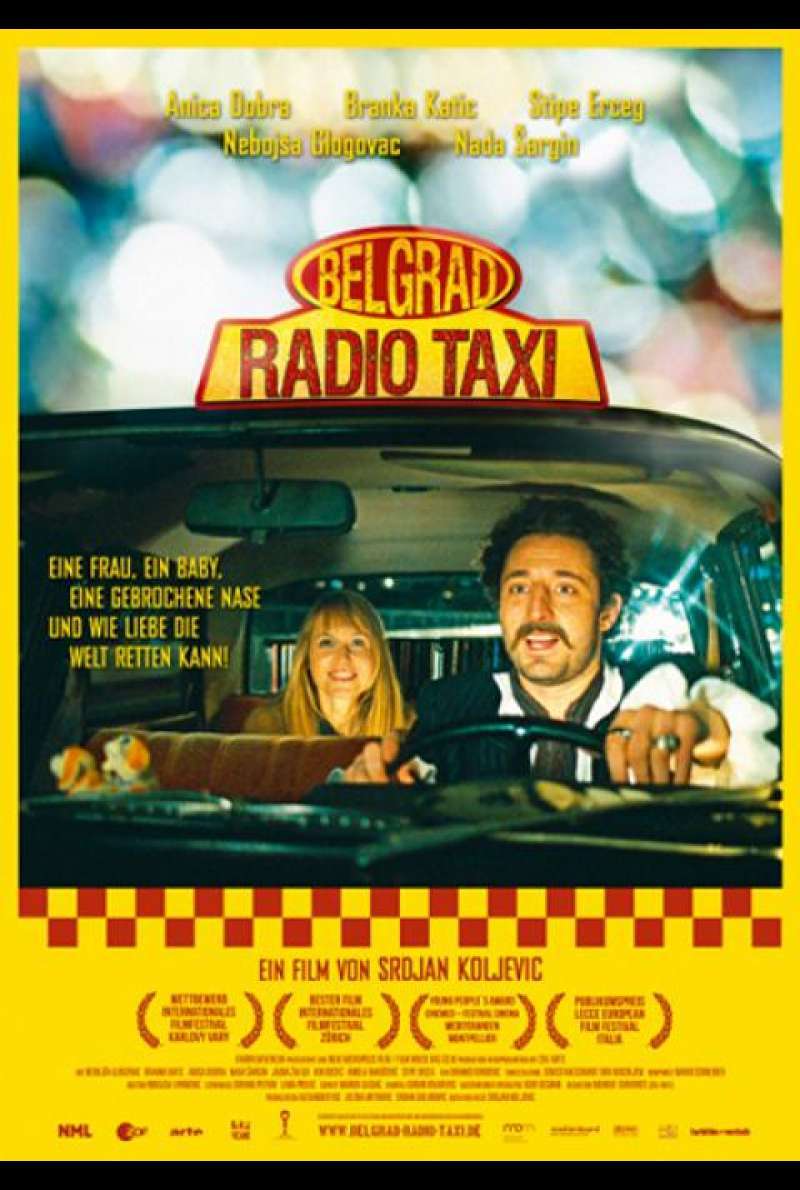 Belgrad Radio Taxi von Srdjan Koljevic - Filmplakat