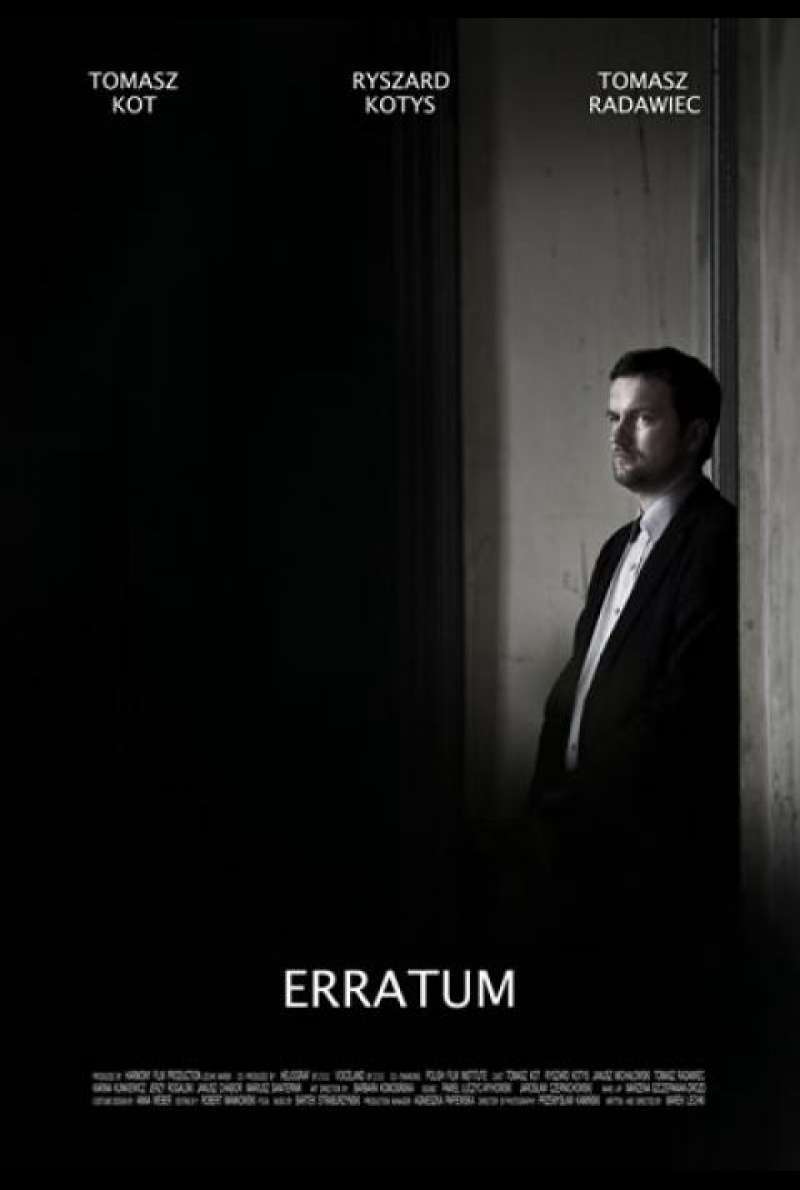 Erratum - Filmplakat (PL)