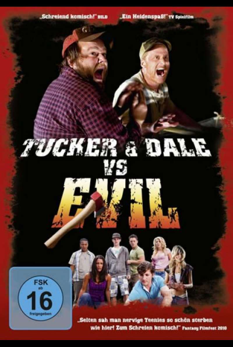 Tucker & Dale vs Evil - DVD-Cover