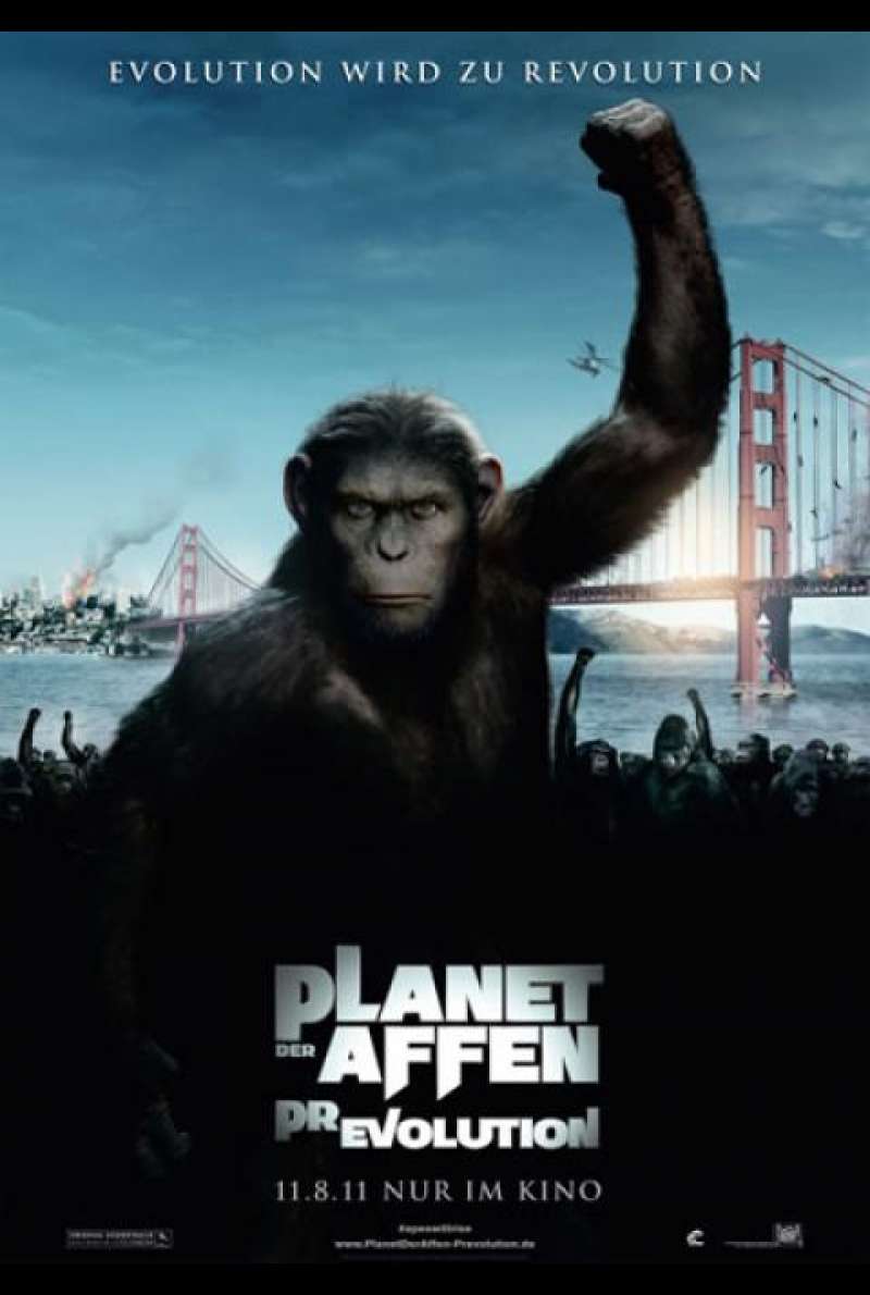 Planet der Affen: Prevolution - Filmplakat