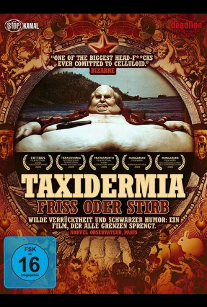 Taxidermia - Friss oder stirb - DVD-Cover