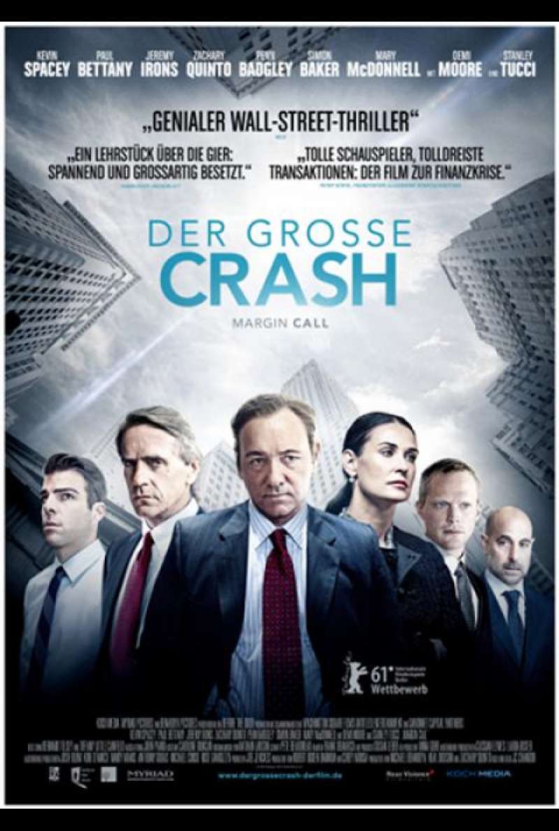 Der große Crash - Margin Call - Filmplakat