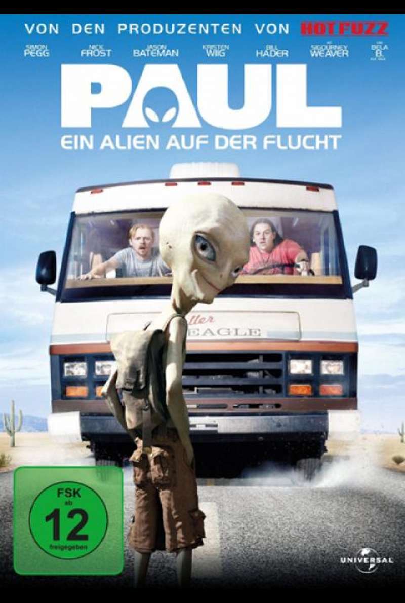 Paul - Ein Alien auf der Flucht - DVD-Cover
