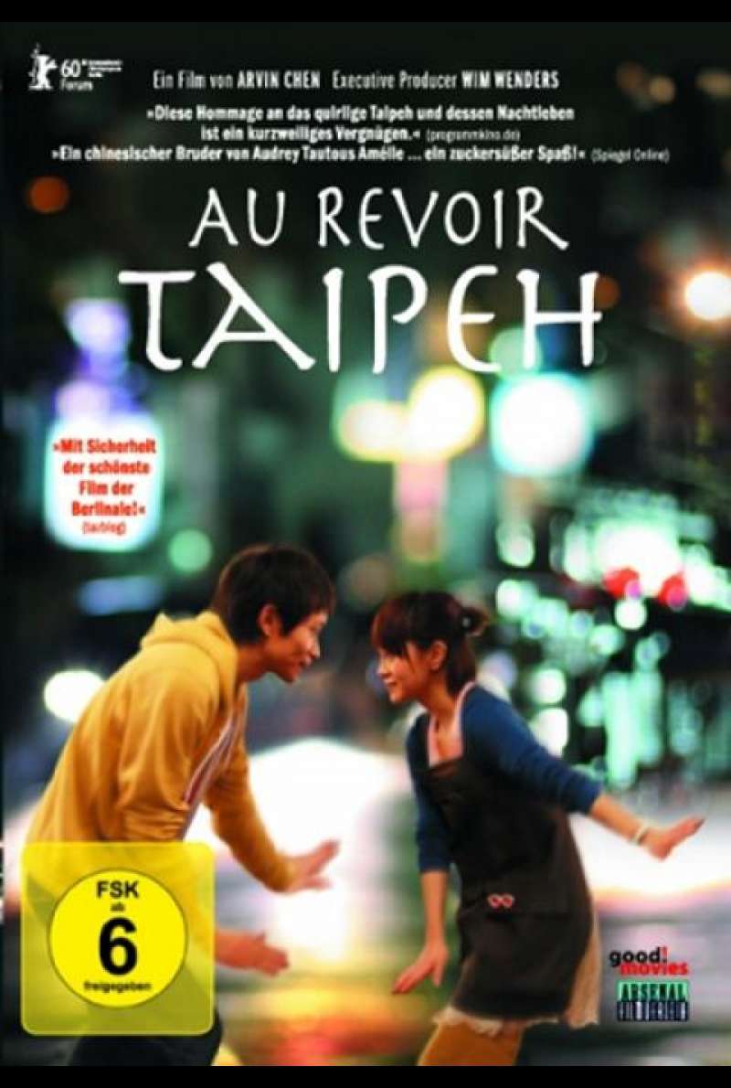 Au revoir Taipeh - DVD-Cover