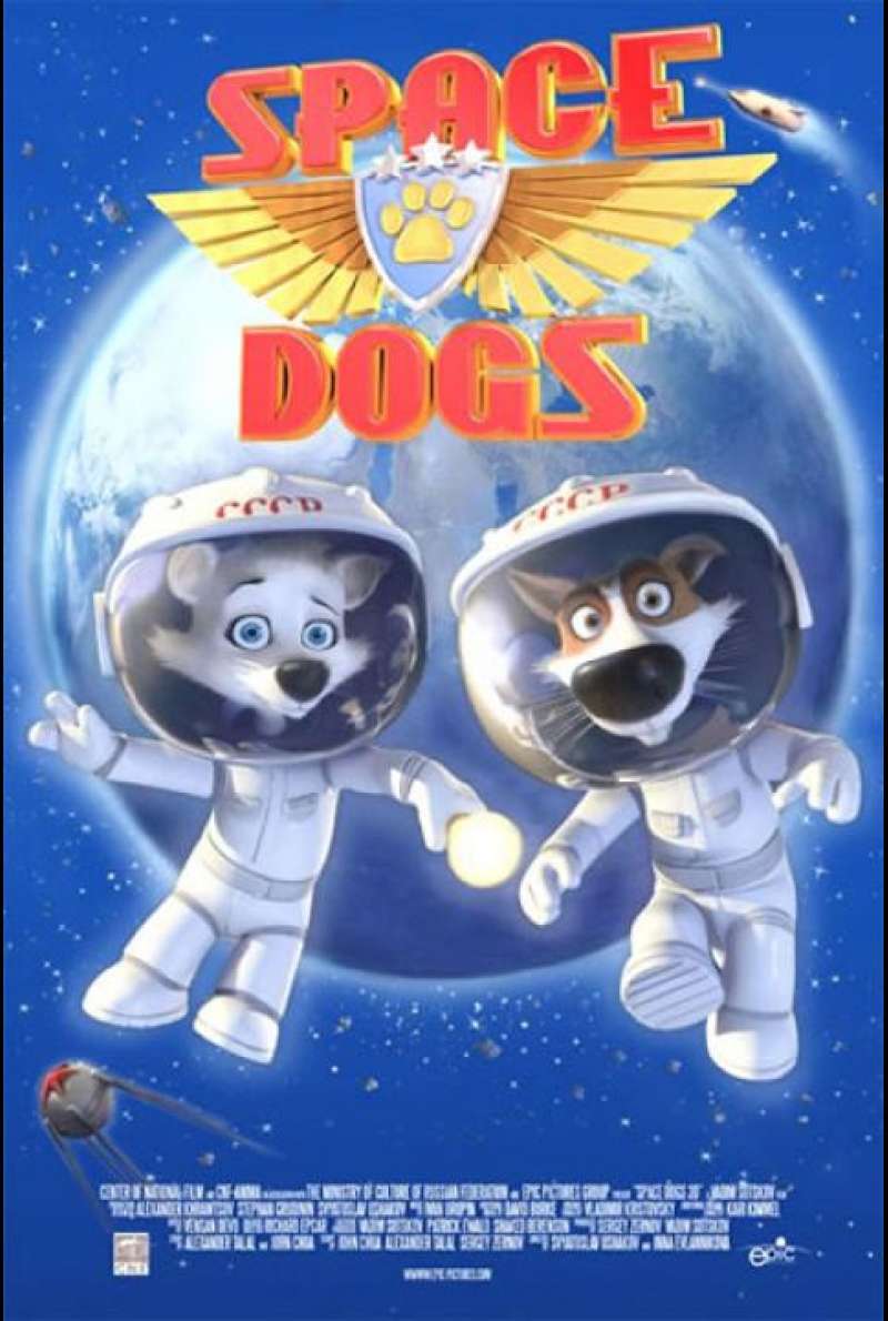 Space Dogs - Filmplakat (US)