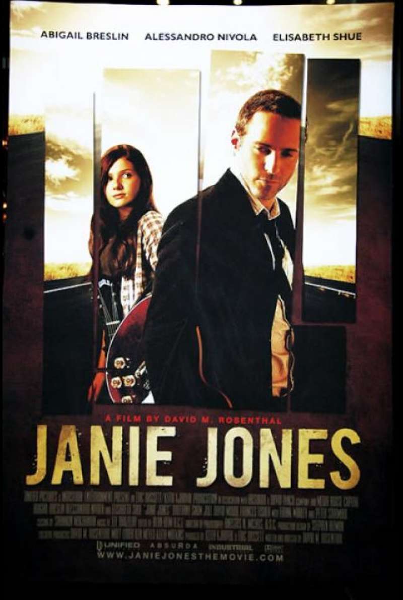 Janie Jones - Filmplakat (US)