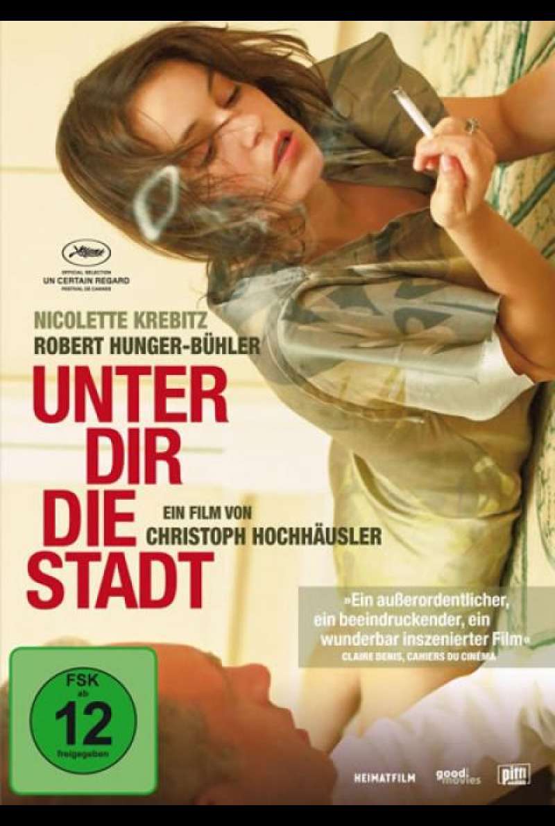 Unter Dir die Stadt - DVD-Cover
