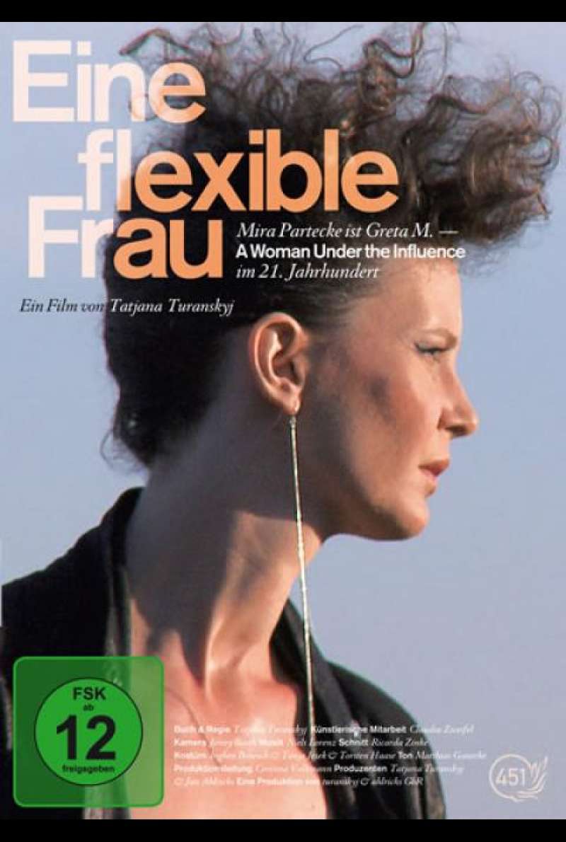 Eine flexible Frau - DVD-Cover
