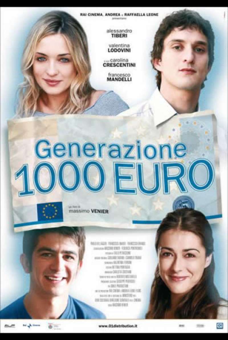 Die 1000 Euro-Generation - Filmplakat (IT)