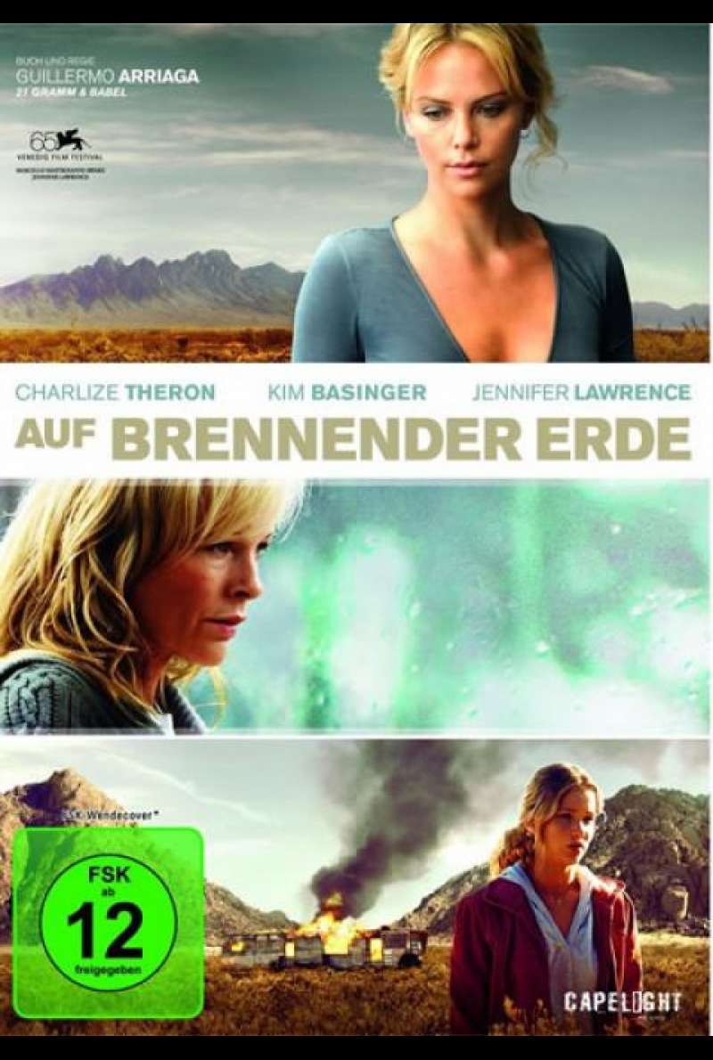 Auf brennender Erde - DVD-Cover