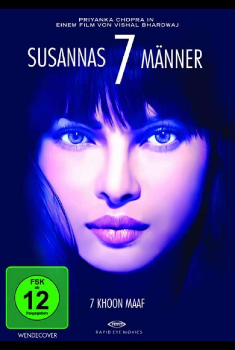 Susannas sieben Männer - 7 Khoon Maaf - DVD-Cover