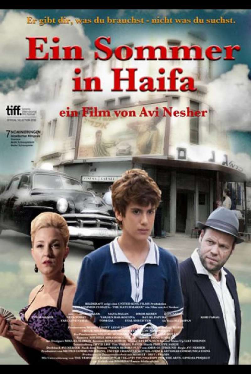 Ein Sommer in Haifa - Filmplakat