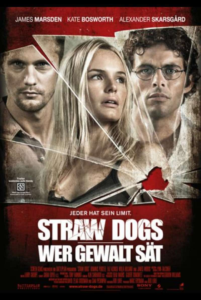 Straw Dogs - Wer Gewalt sät - Filmplakat