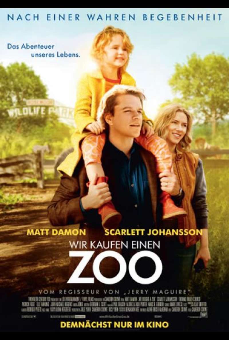 Wir kaufen einen Zoo - Filmplakat