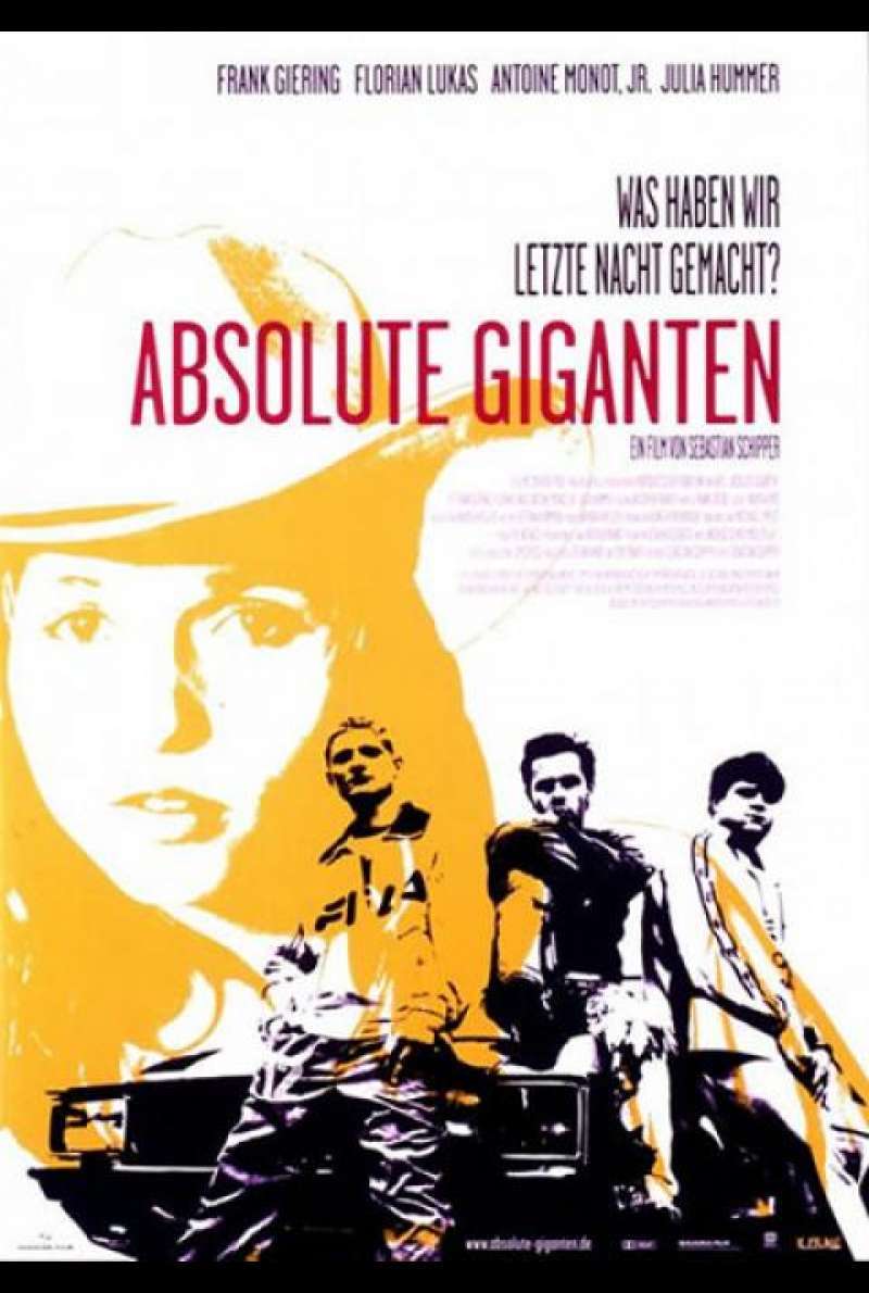 Absolute Giganten - Filmplakat