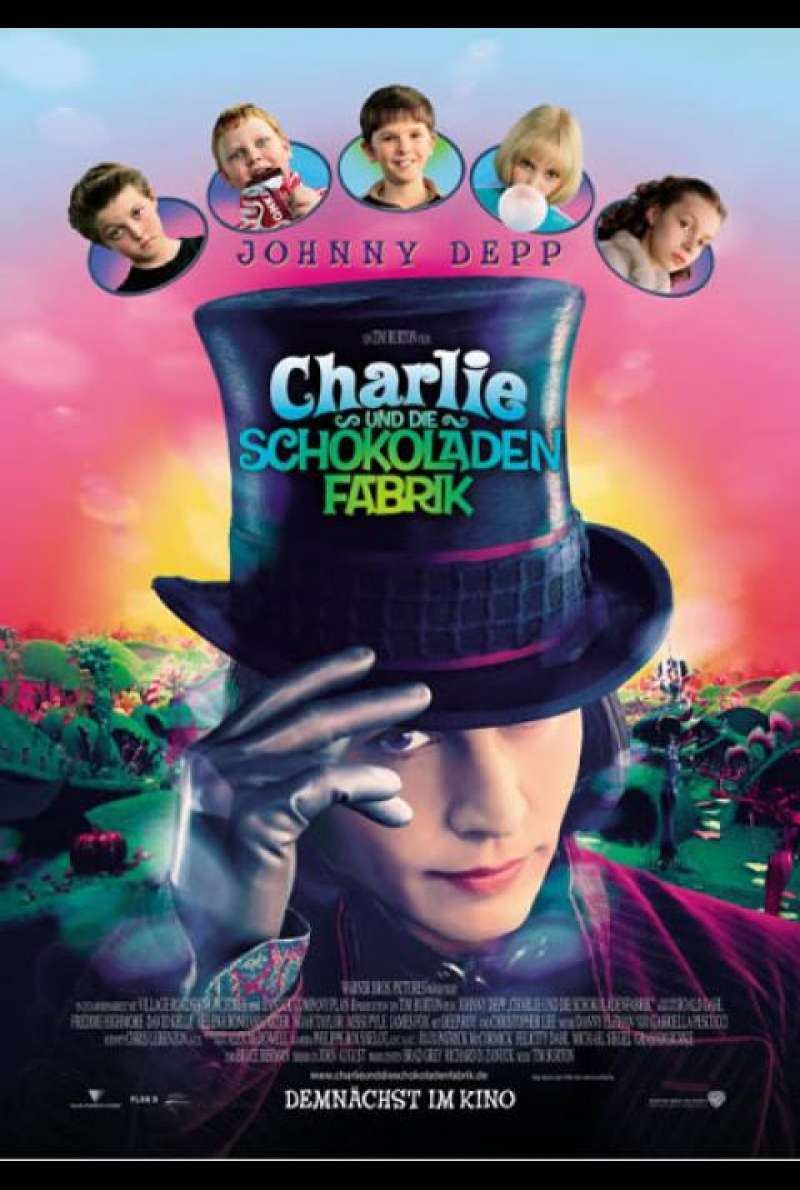 Charlie und die Schokoladenfabrik - Filmplakat