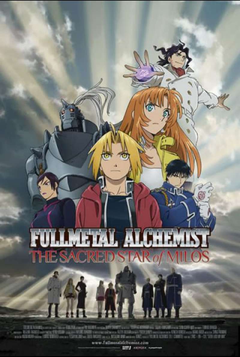Fullmetal Alchemist: The Sacred Star of Milos - Filmplakat (US)