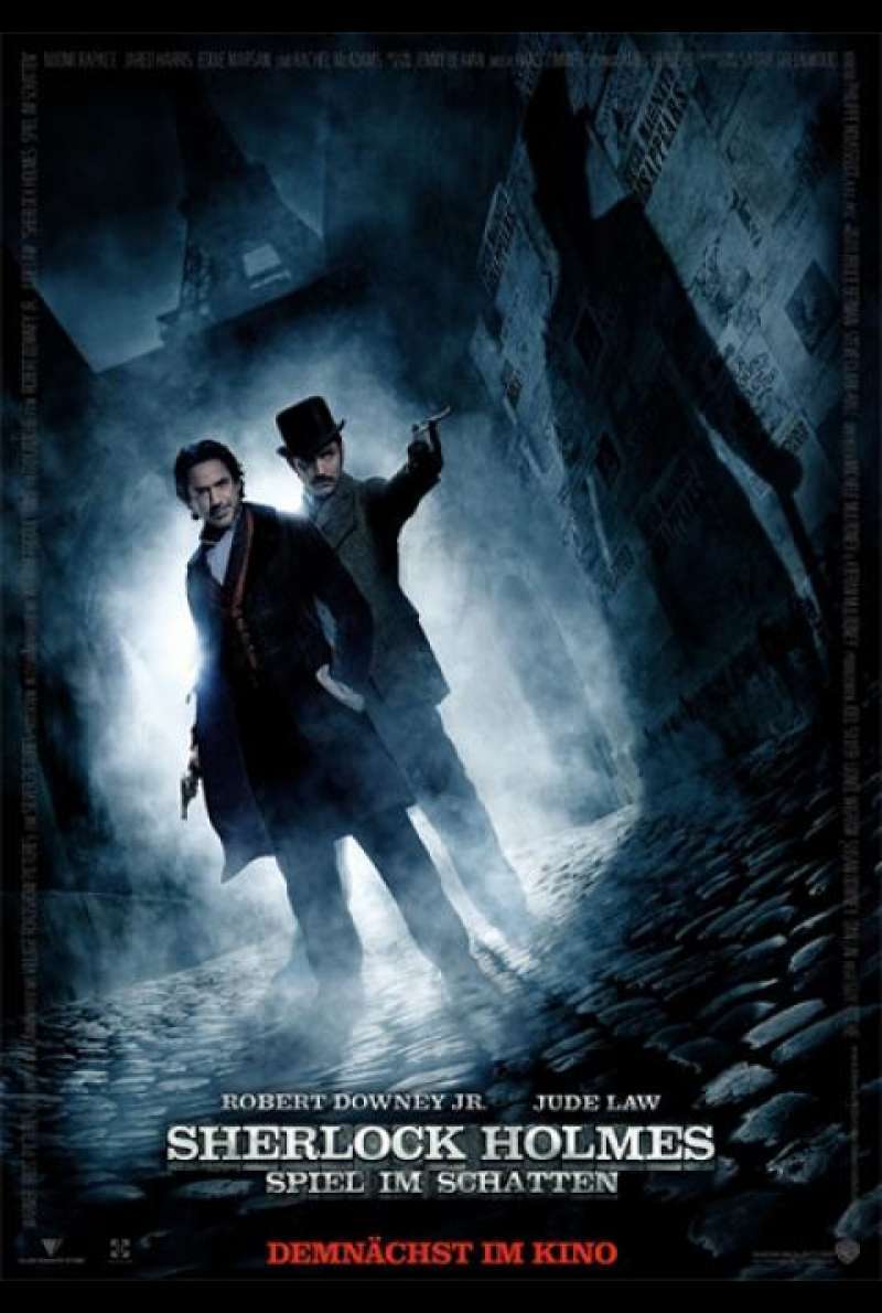 Sherlock Holmes: Spiel im Schatten - Filmplakat