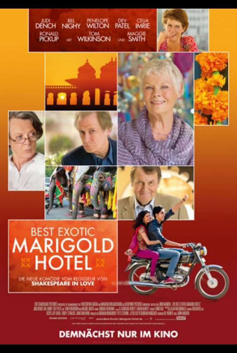 Best Exotic Marigold Hotel - Filmplakat