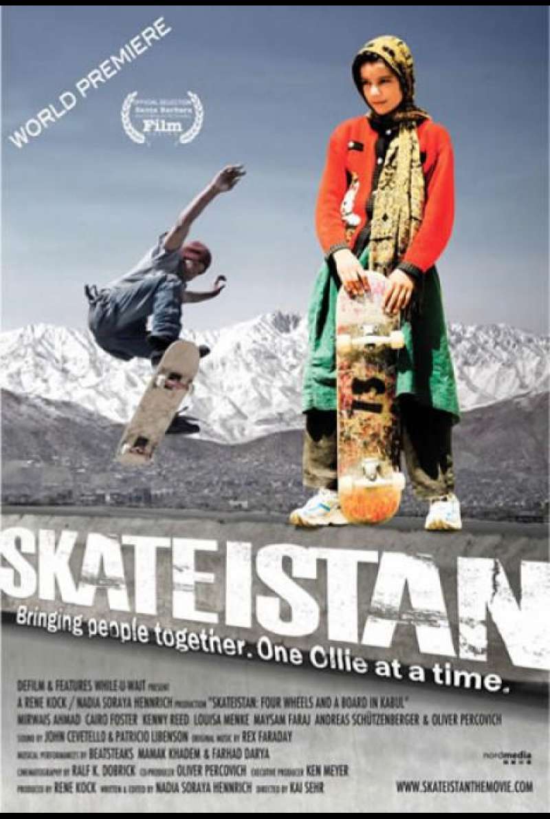 Skateistan – Ein Brett mit 4 Rädern in Kabul - Filmplakat (INT)