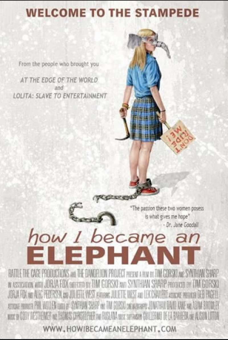 How I Became an Elephant - Filmplakat (US)