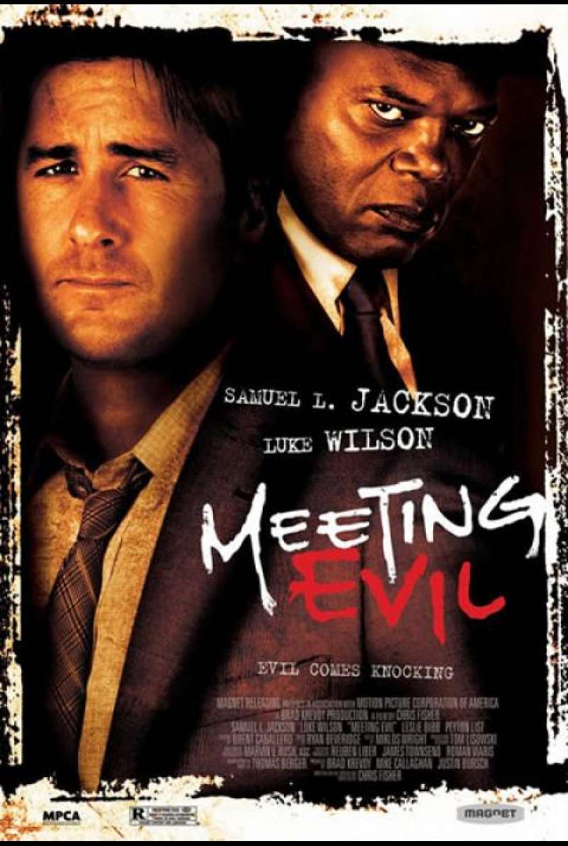 Meeting Evil - Filmplakat (US)