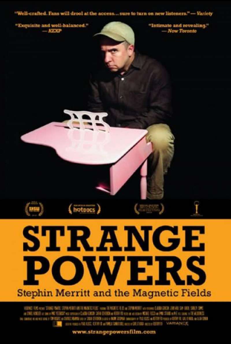 Strange Powers: Stephin Merritt and the Magnetic Fields - Filmplakat (US)