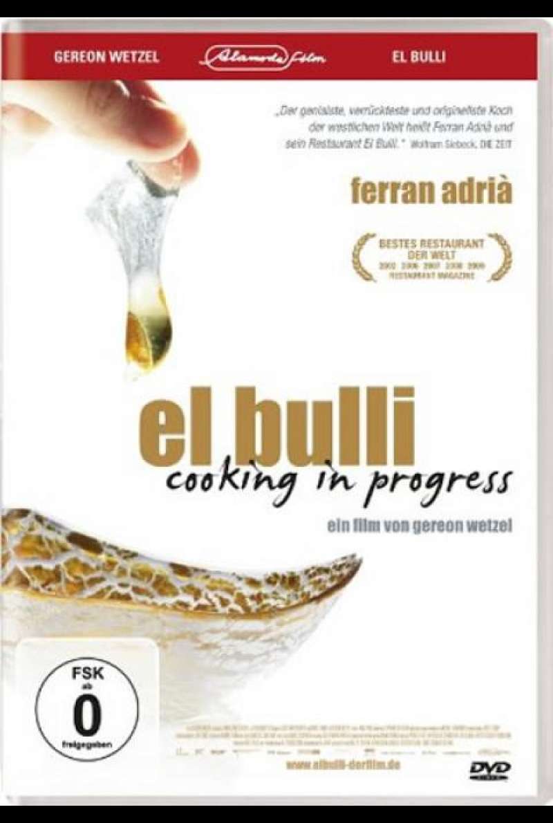 El Bulli - Cooking in Progress - DVD-Cover
