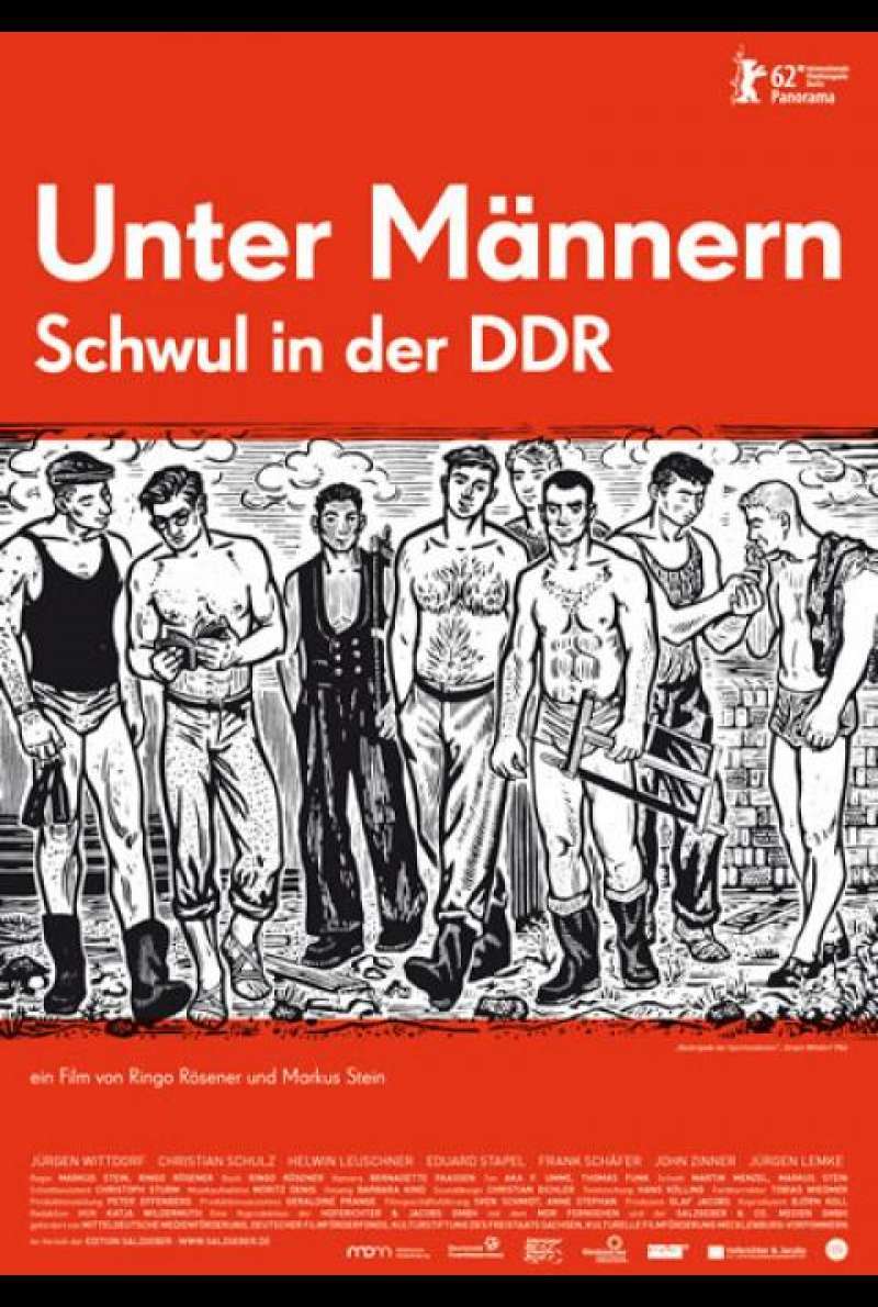 Unter Männern - Schwul in der DDR - Filmplakat