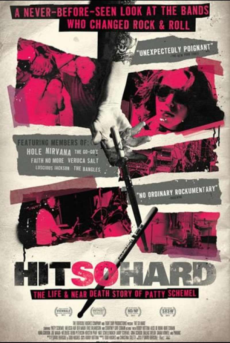 Hit So Hard - Filmplakat (US)