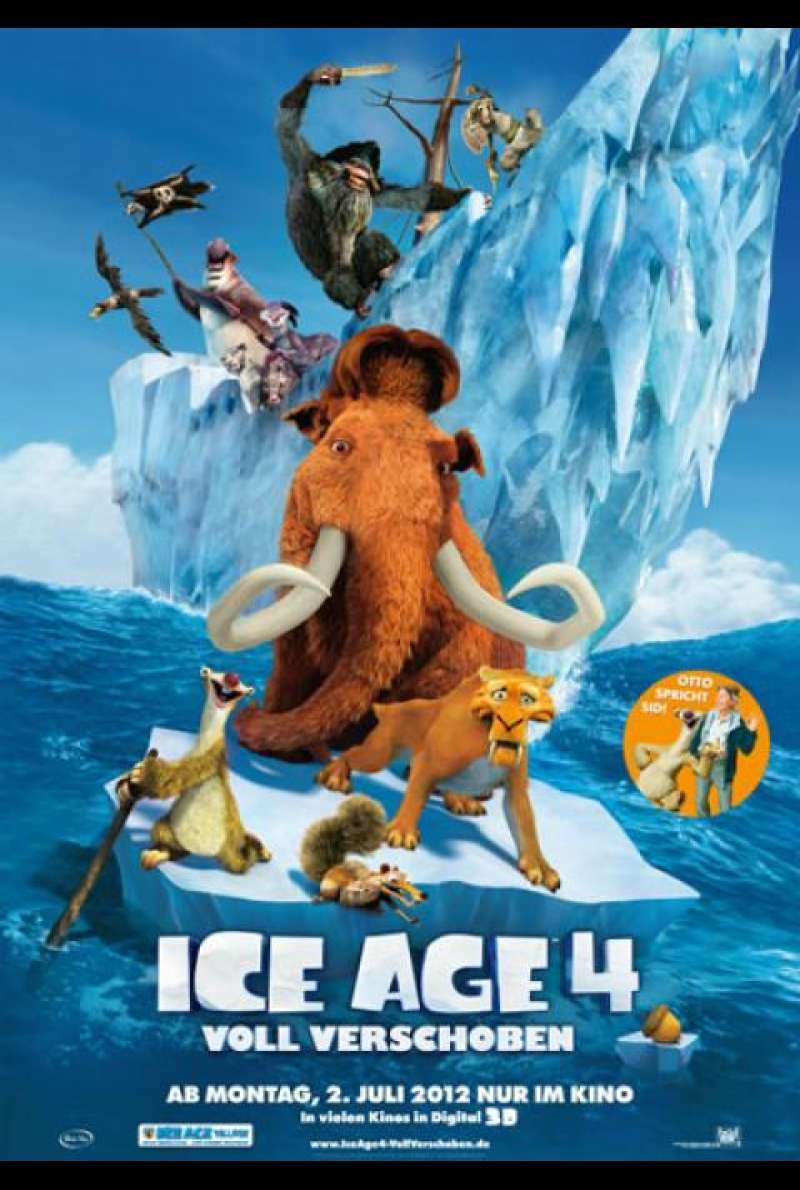Ice Age 4 - Voll verschoben - Filmplakat