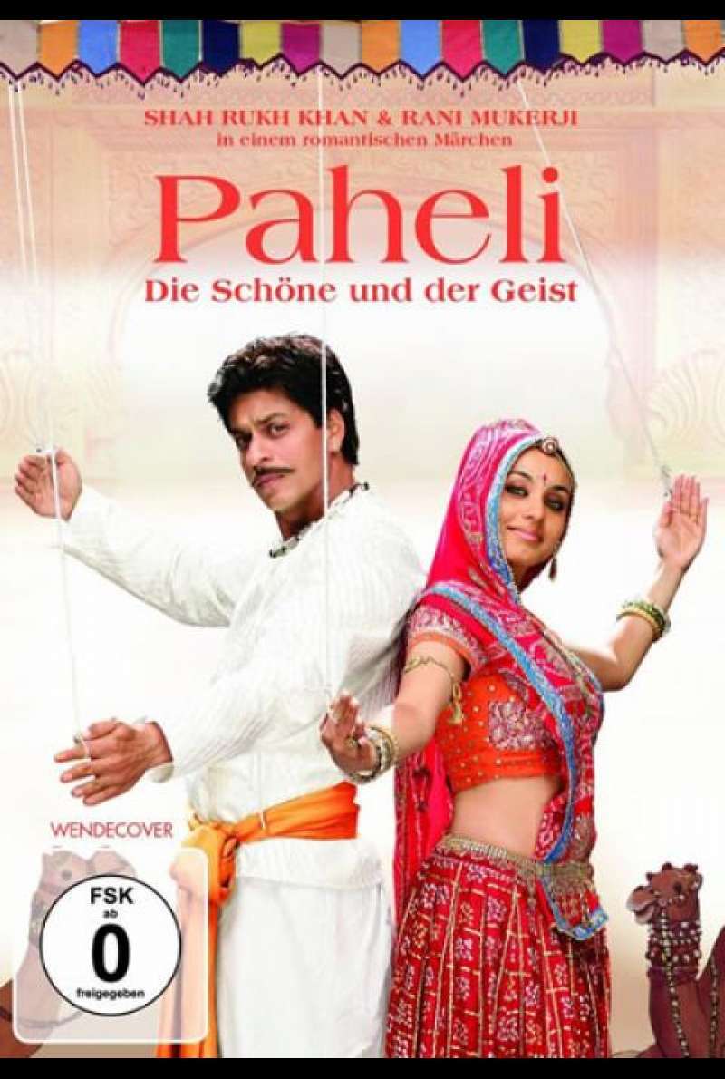 Paheli - Die Schöne und der Geist - DVD-Cover