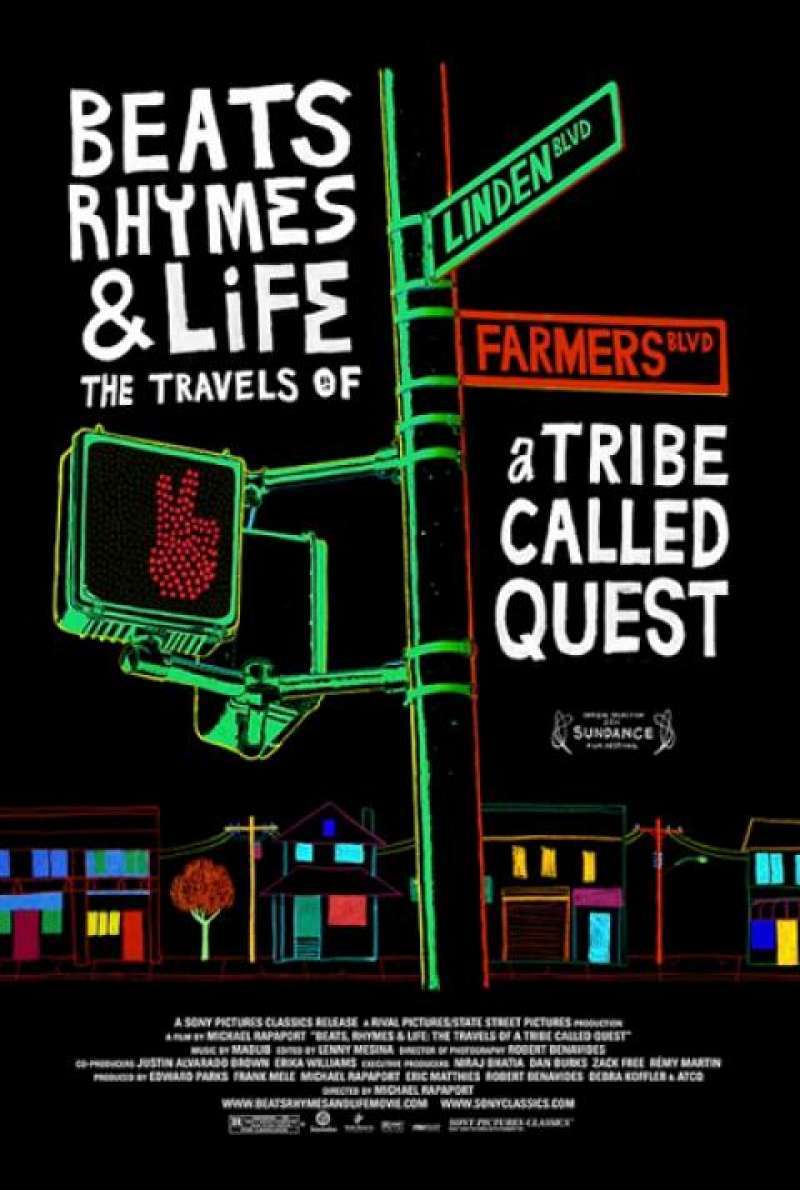 Beats, Rhymes & Live: The Travels of a Tribe Called Quest - Filmplakat (US)