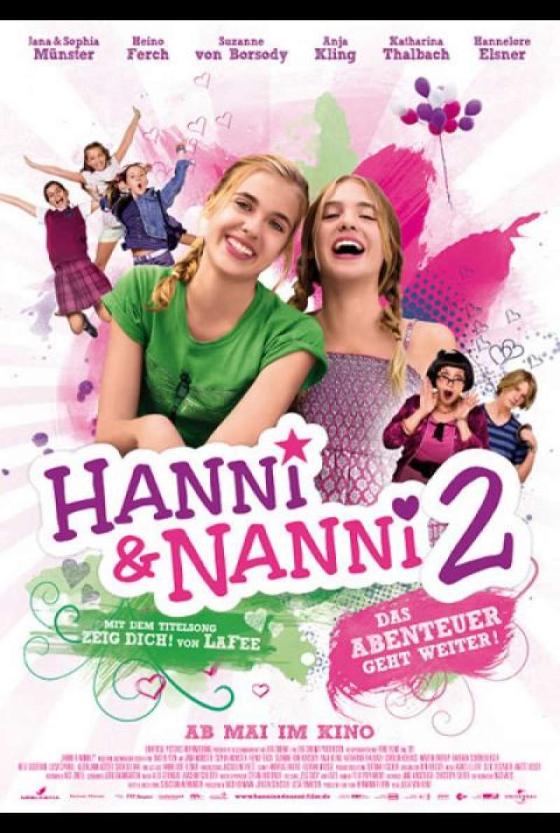 Hanni & Nanni 2 - Filmplakat