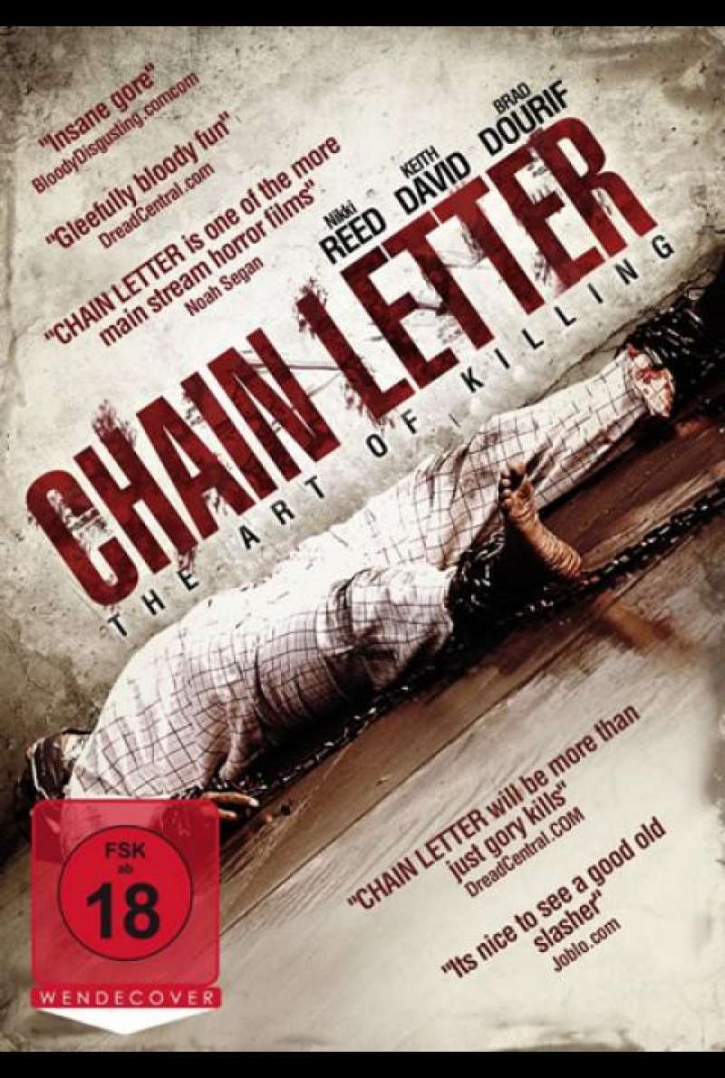 Chain Letter - The Art of Killing - DVD-Cover