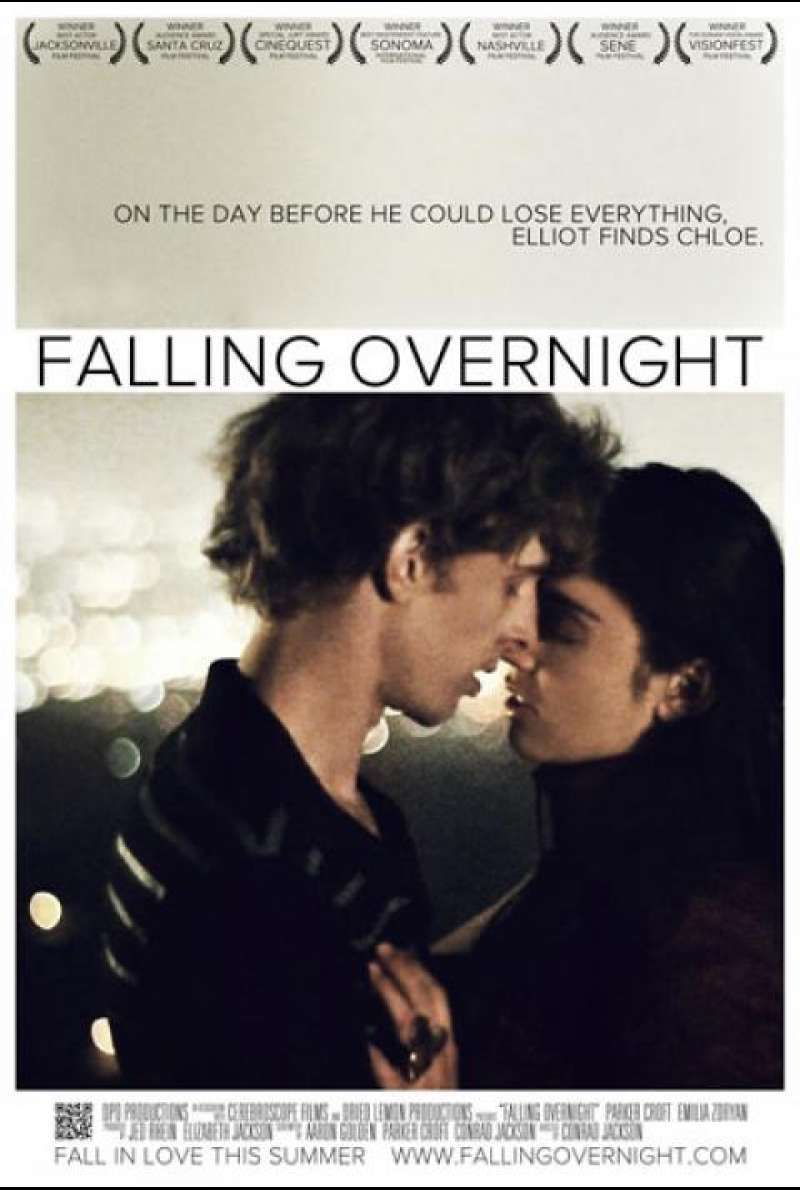 Falling Overnight - Filmplakat (US)