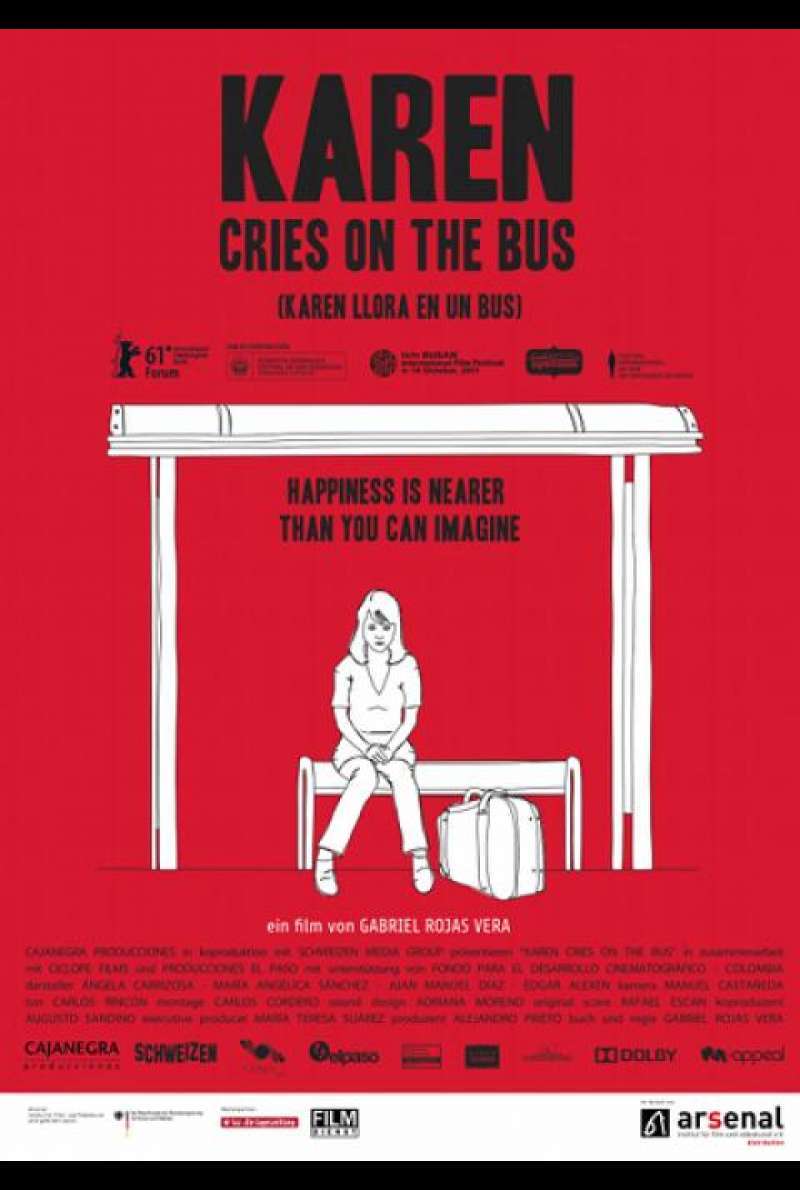 Karen llora en un bus - Filmplakat